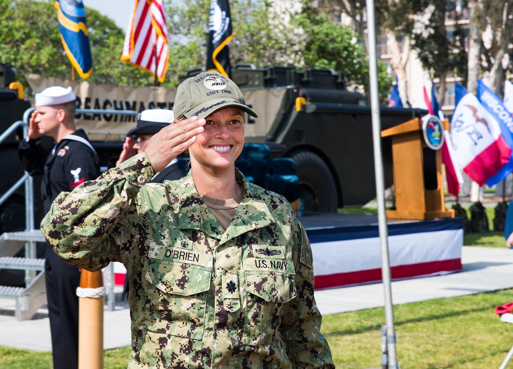 Beachmaster Unit 1 Welcomes New Commanding Officer