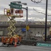 773rd Civil Engineer Squadron Airmen outdated Elmendorf Air Force Base signs with new Joint Base signs in Anchorage