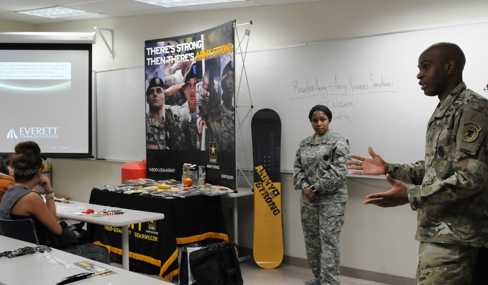The 364th Expeditionary Sustainment Command Partnership with Everett Community College
