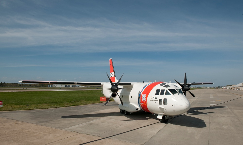 Coast Guard introduces new C-27J Medium Range Surveillance airplane