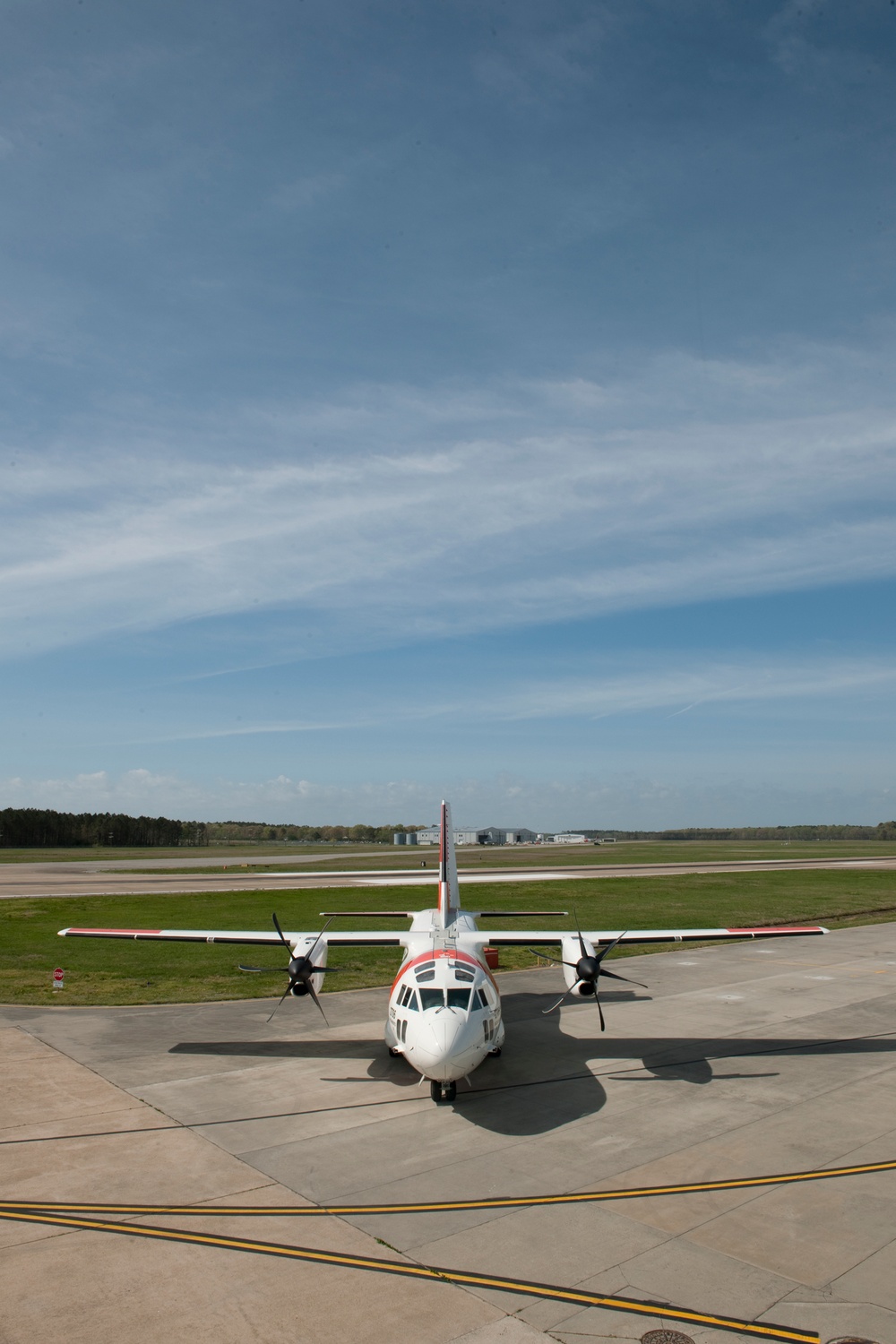 Coast Guard introduces new C-27J Medium Range Surveillance airplane