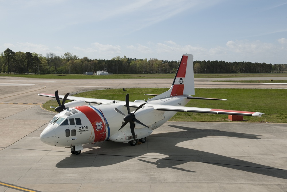 Coast Guard introduces new C-27J Medium Range Surveillance airplane