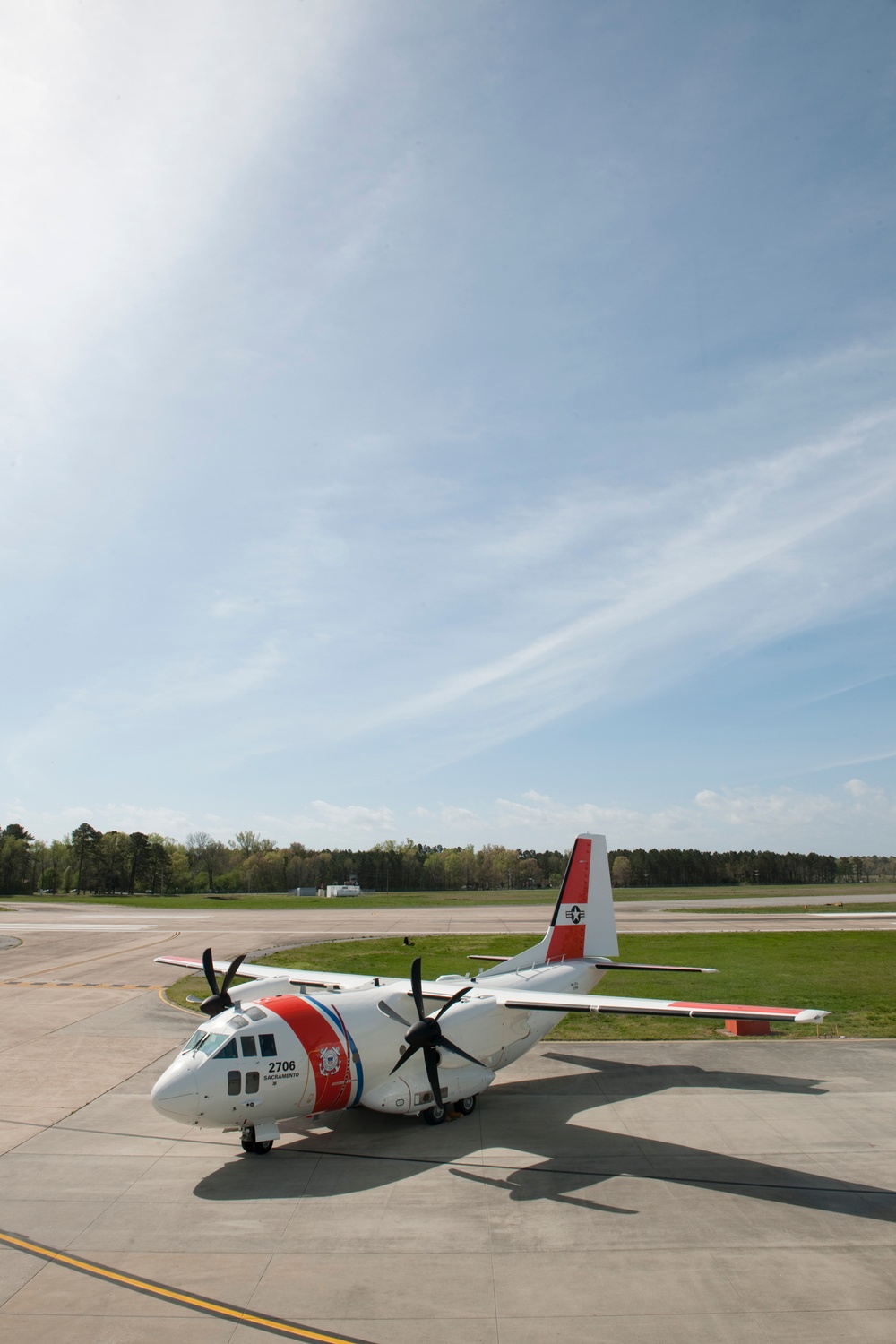 Coast Guard introduces new C-27J Medium Range Surveillance airplane