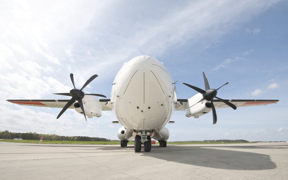 Coast Guard introduces new C-27J Medium Range Surveillance airplane