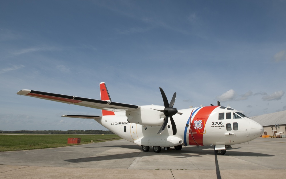 Coast Guard introduces new C-27J Medium Range Surveillance airplane