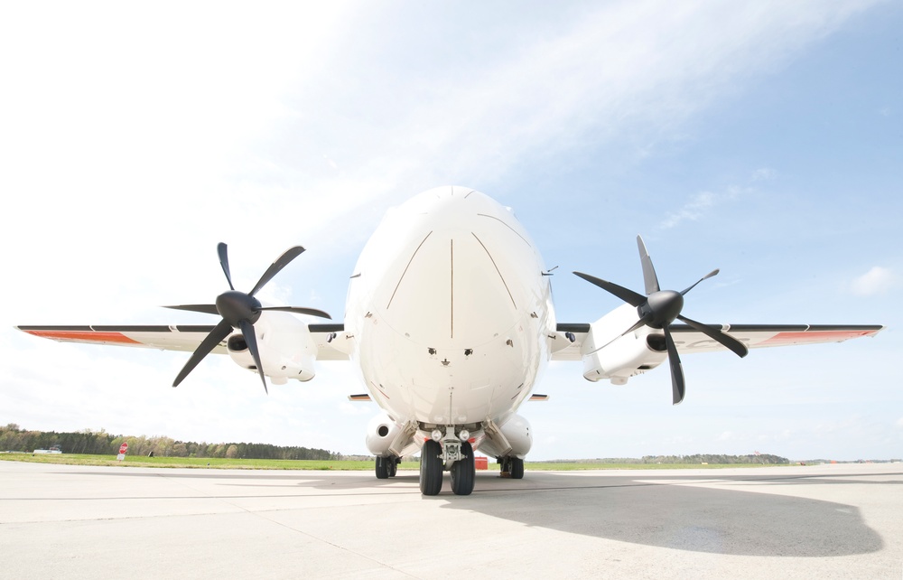 Coast Guard introduces new C-27J Medium Range Surveillance airplane