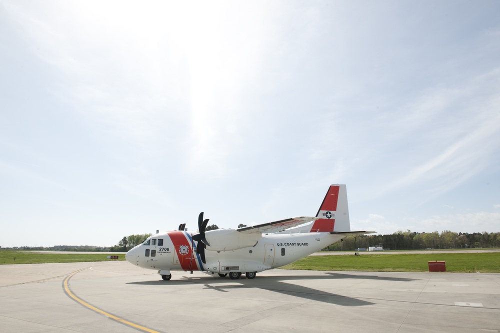 Coast Guard introduces new C-27J Medium Range Surveillance airplane