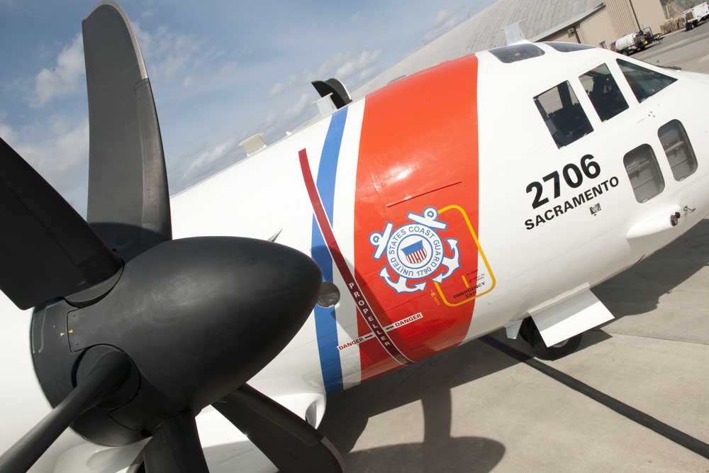 Coast Guard introduces new C-27J Medium Range Surveillance airplane