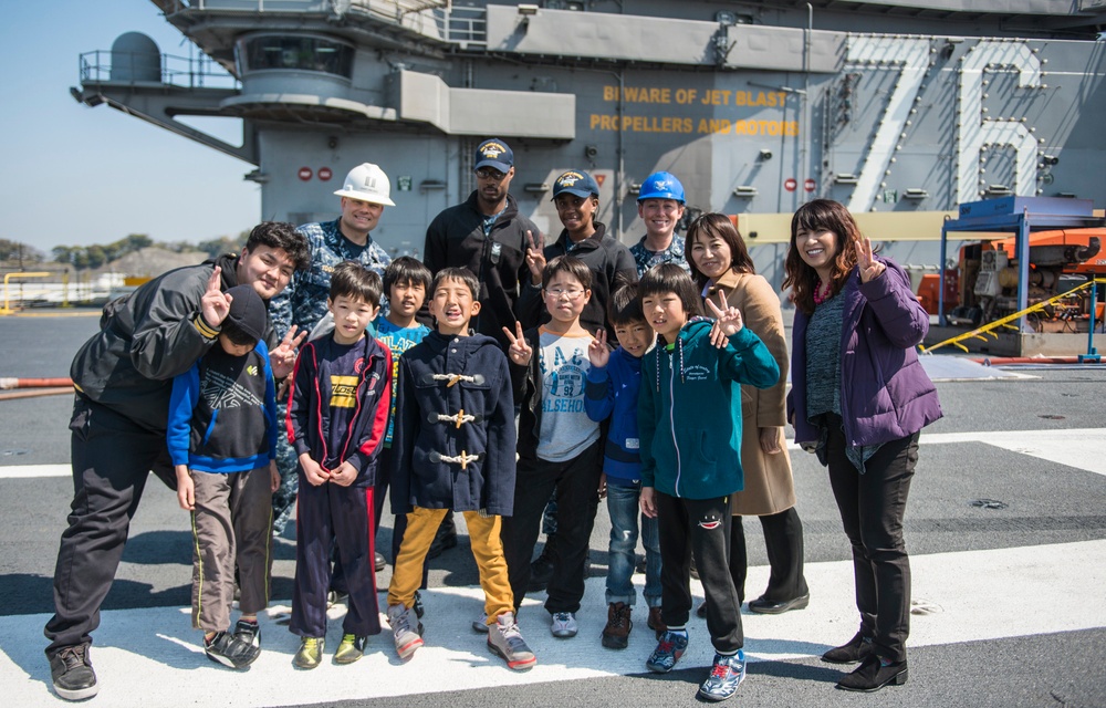 USS Ronald Reagan activity