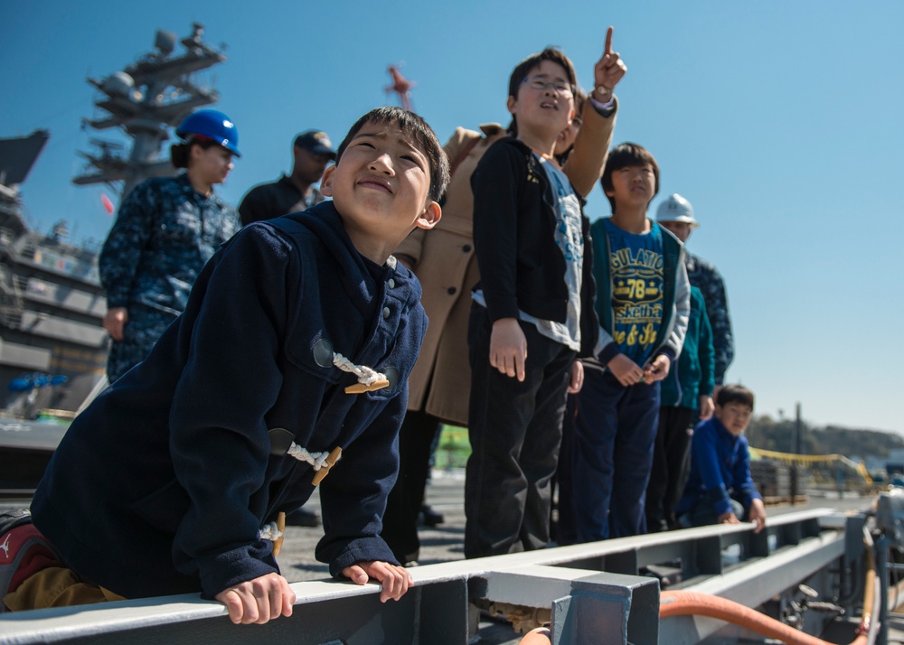 USS Ronald Reagan activity