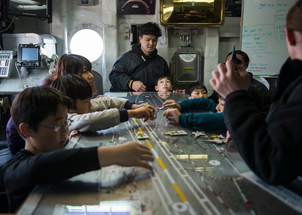 USS Ronald Reagan activity