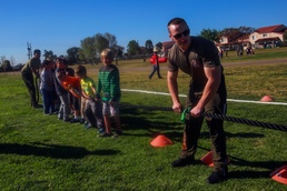 Students face Marine Corps PE Fitness Challenge