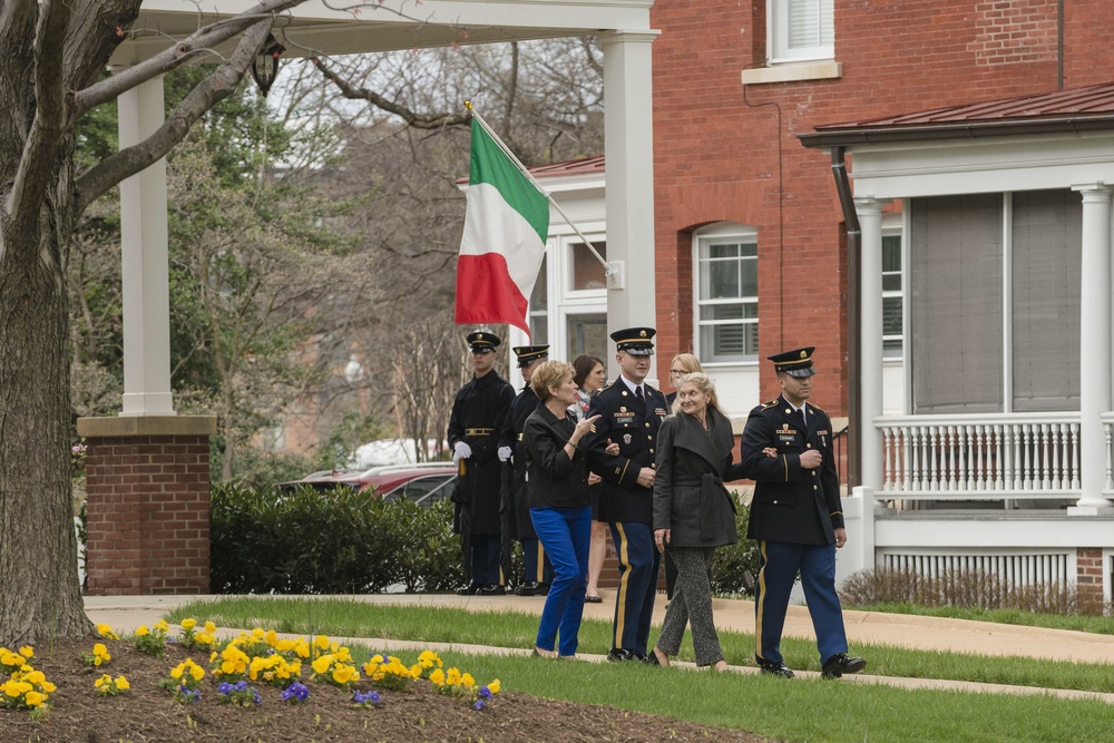 CJCS Welcomes Italian Chief of Defense