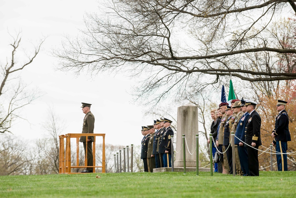 CJCS Welcomes Italian Chief of Defense