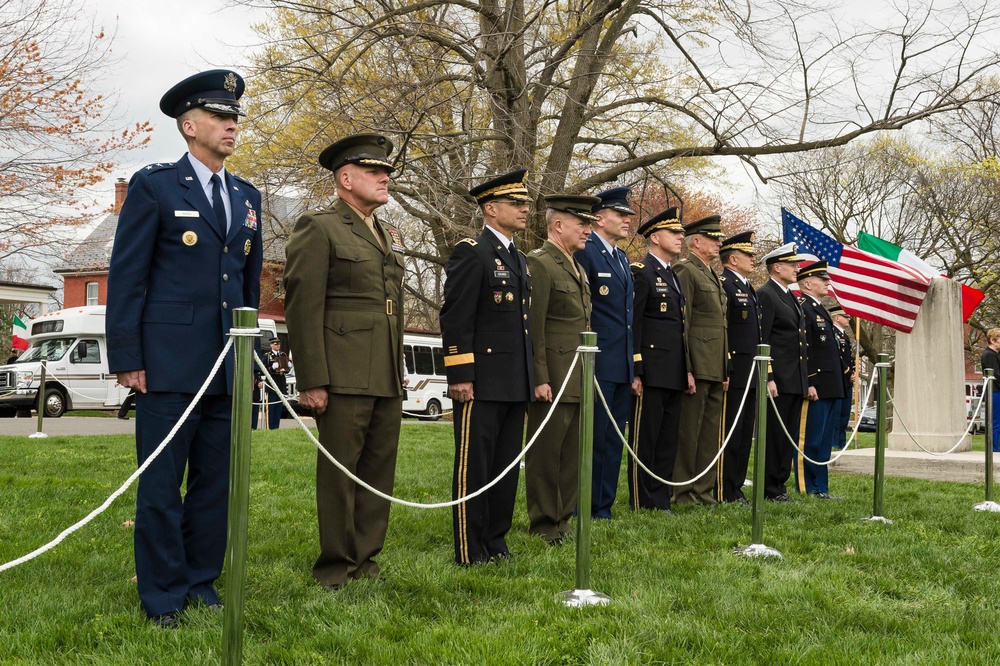 CJCS Welcomes Italian Chief of Defense