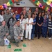 Team Air Force visits children