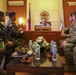 U.S. and Philippine military leaders meet with Governor Victor A. Tanco for Balikatan 2016