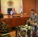 U.S. and Philippine military leaders meet with Governor Victor A. Tanco for Balikatan 2016