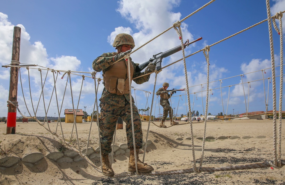 Co. A - Bayonet Assault Course