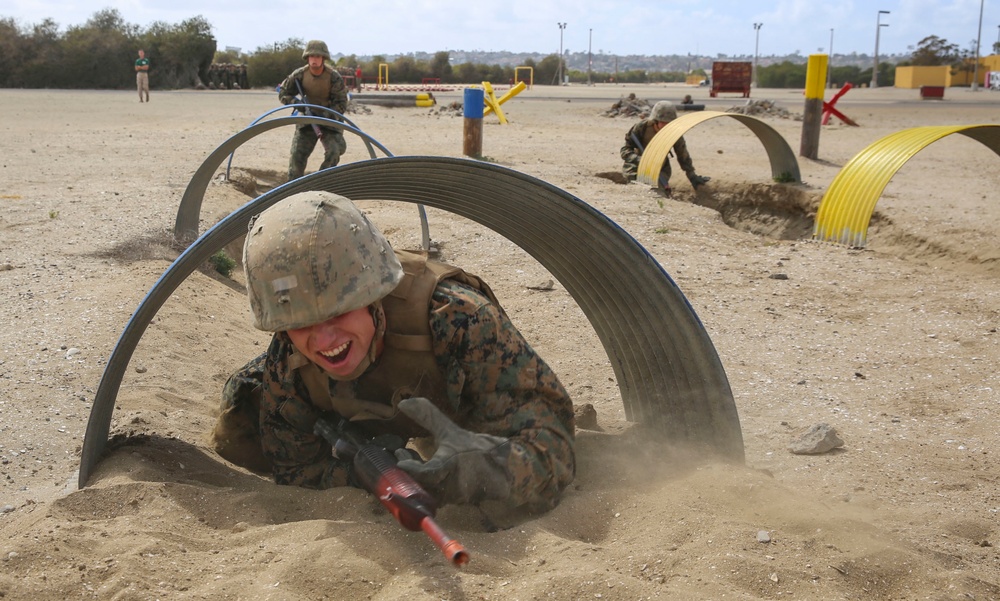 Co. A - Bayonet Assault Course