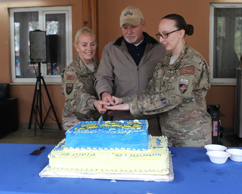 U.S. Navy Chiefs celebrate 123rd birthday in Afghanistan