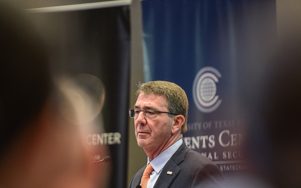 Secretary of Defense visits UT