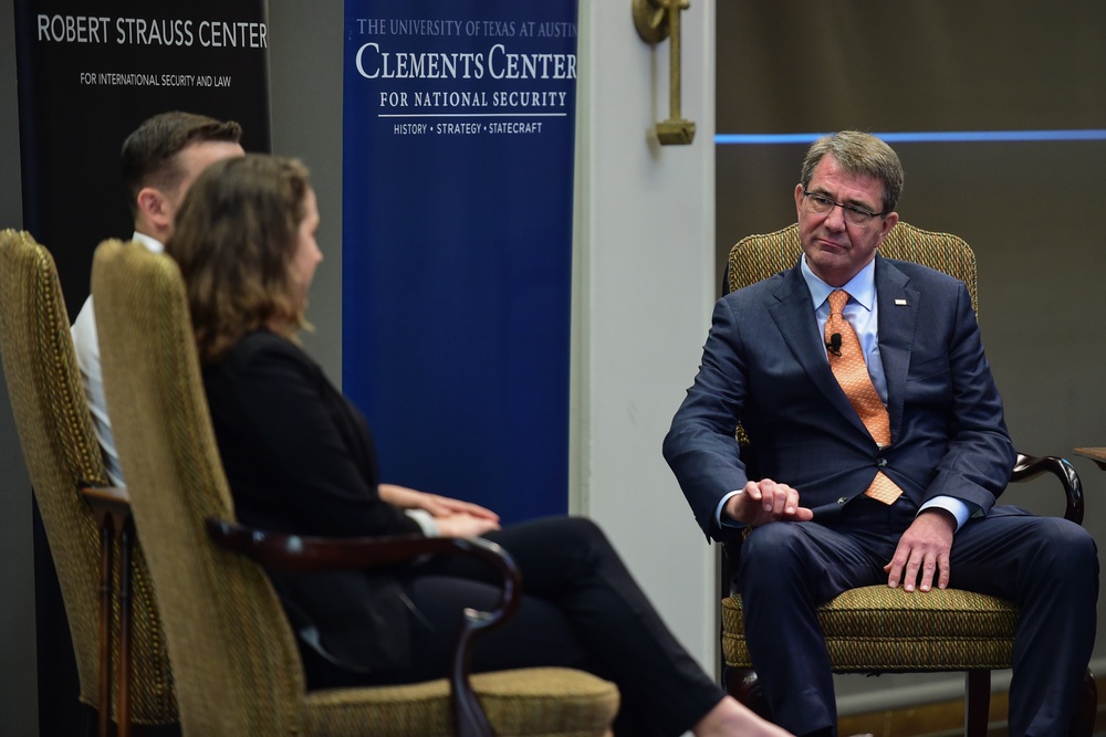 Secretary of Defense visits UT