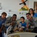 AFSOUTH team members spend time with children in hospitals