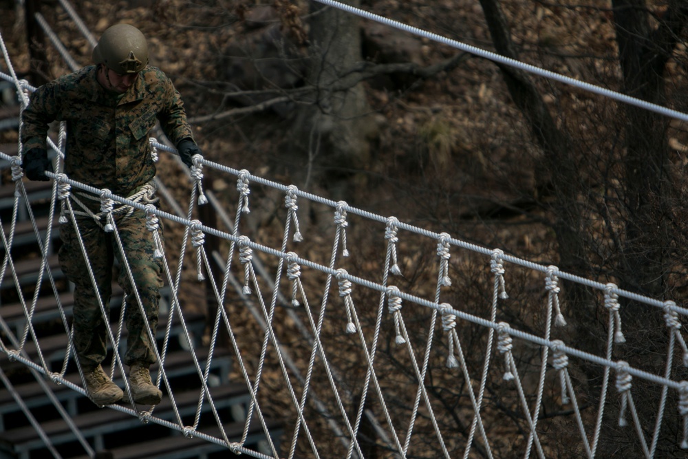 Lava Dogs Train at Korean Ranger Course