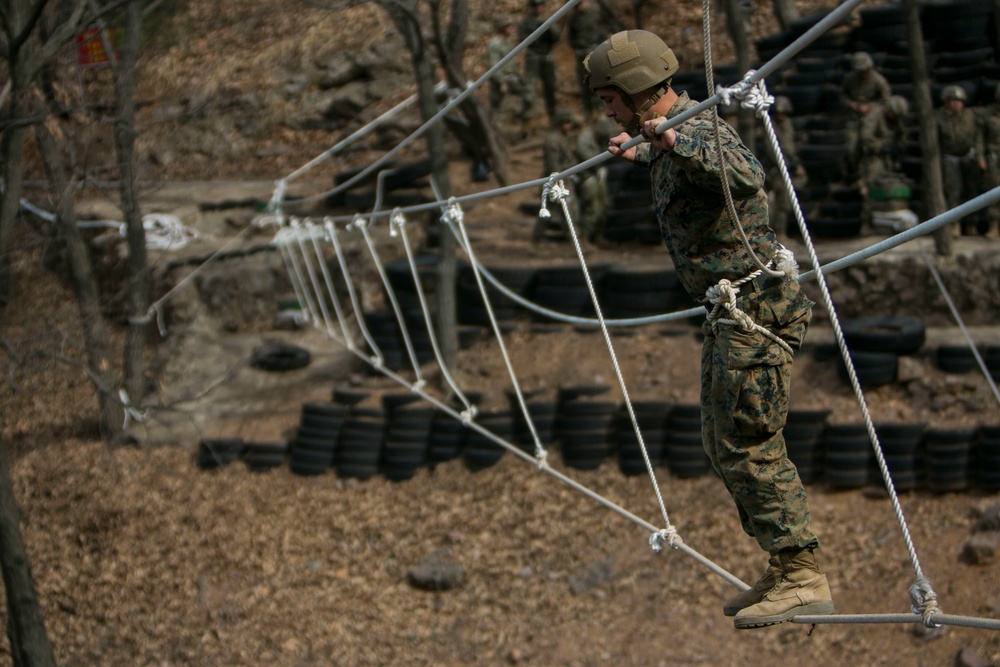 Lava Dogs Train at Korean Ranger Course