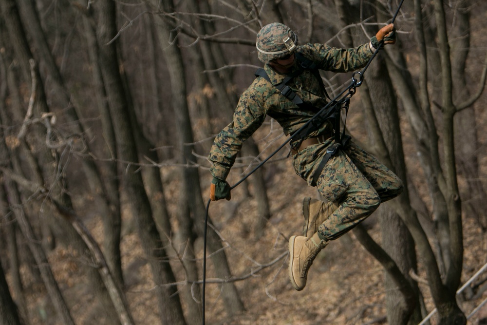 Lava Dogs Train at Korean Ranger Course