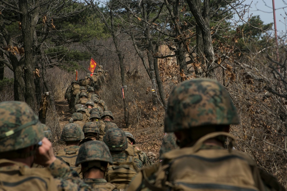 Lava Dogs Train at Korean Ranger Course