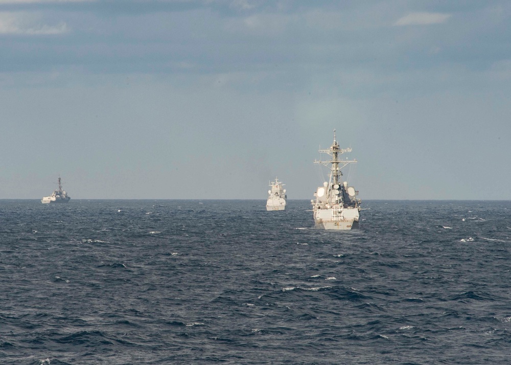 USS Stout (DDG 55) Transit Exercise
