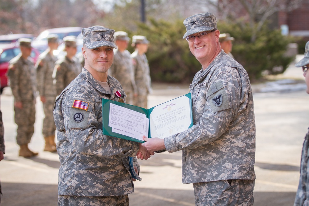 86th Training Division March 2016 Awards