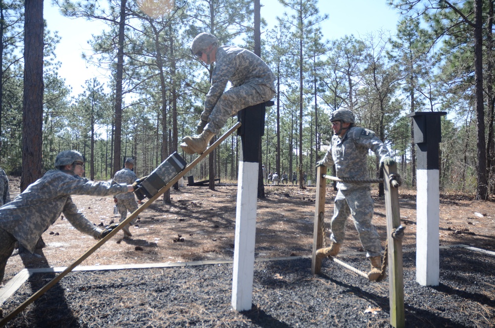 18th Field Artillery Lieutenants leadership abilities tested in competition