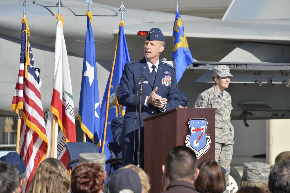 144th Fighter Wing Change of Command