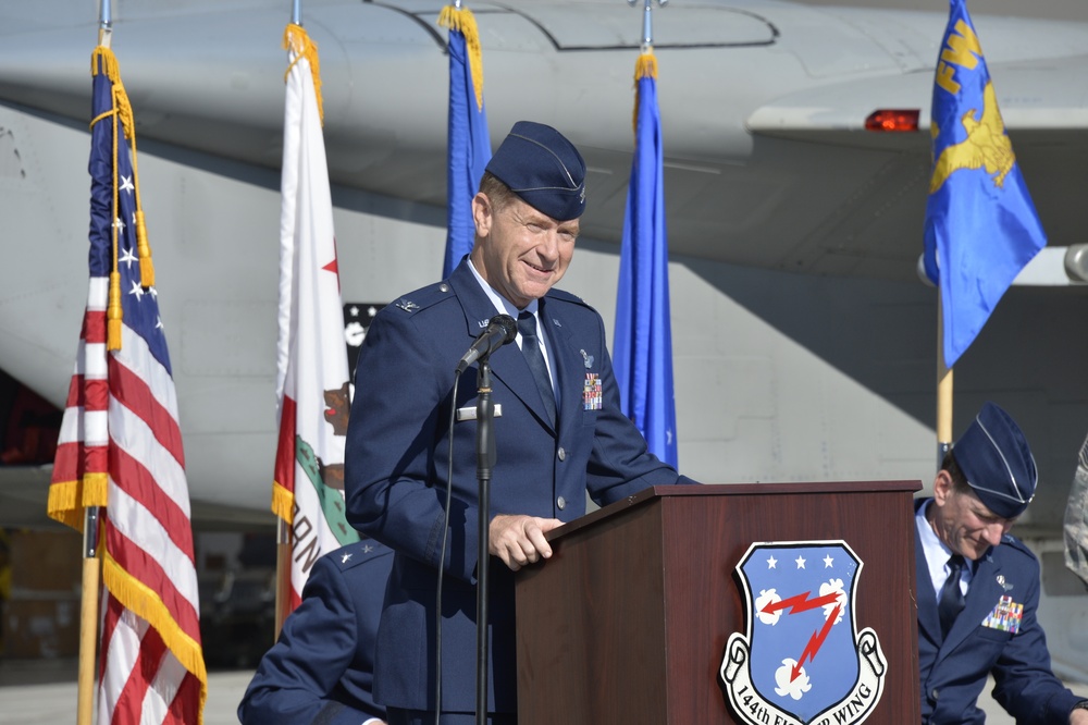 144th Fighter Wing Change of Command