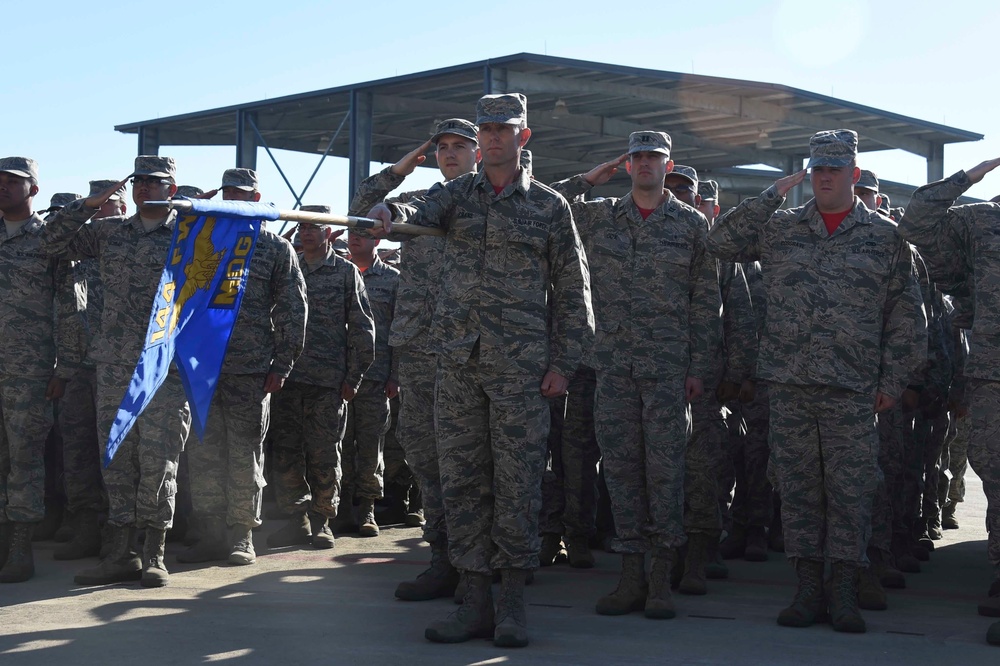 144th FW change of command