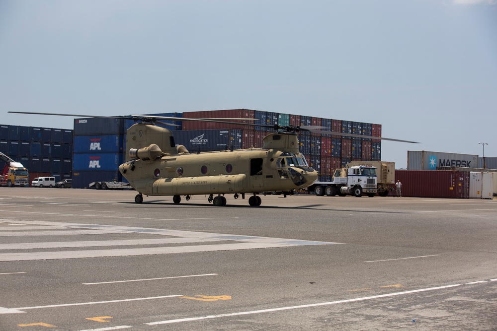 U.S. Army aircraft take flight at Balikatan 2016