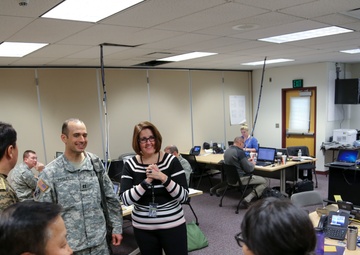 Mongolian delegation observes Alaska Shield 2016