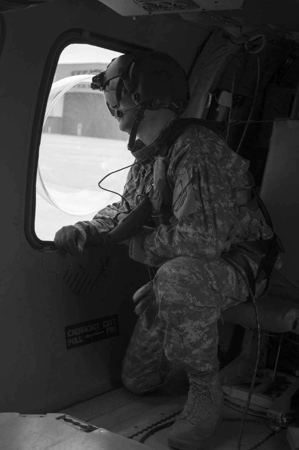 Soldiers Conduct Medevac Training