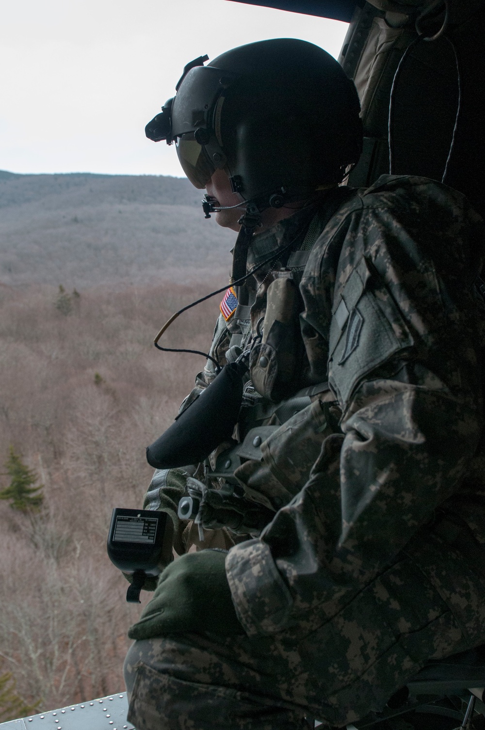 Soldiers Conduct Medevac Training