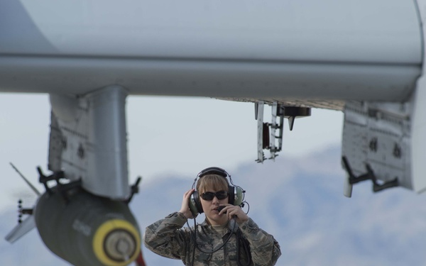 In a city known for nightlife, gambling, and shows the 124th Fighter Wing brought their own show to “Sin City” for the Green Flag West exercise in preparation for future deployments.