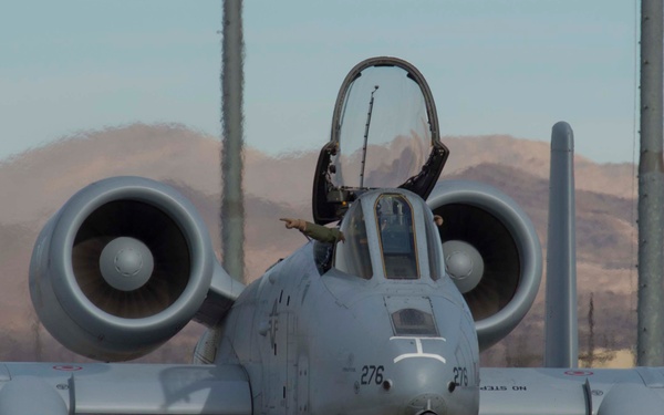 In a city known for nightlife, gambling, and shows the 124th Fighter Wing brought their own show to “Sin City” for the Green Flag West exercise in preparation for future deployments.