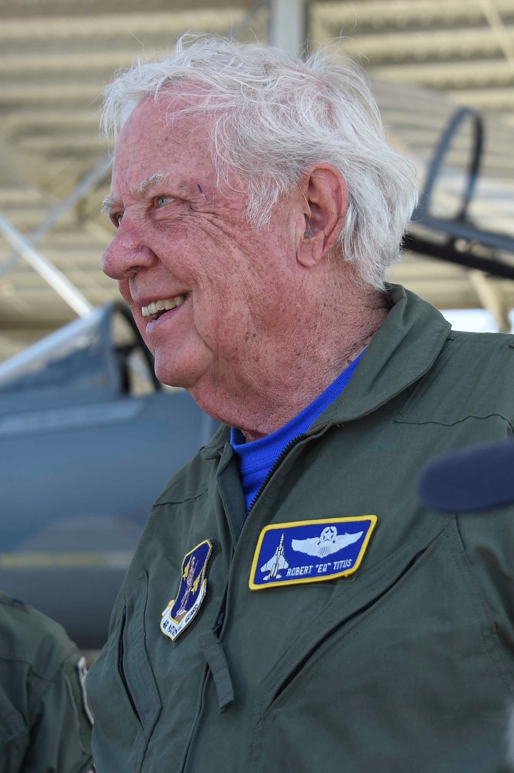 DVIDS   News   Flying Legend Visits 144th FW