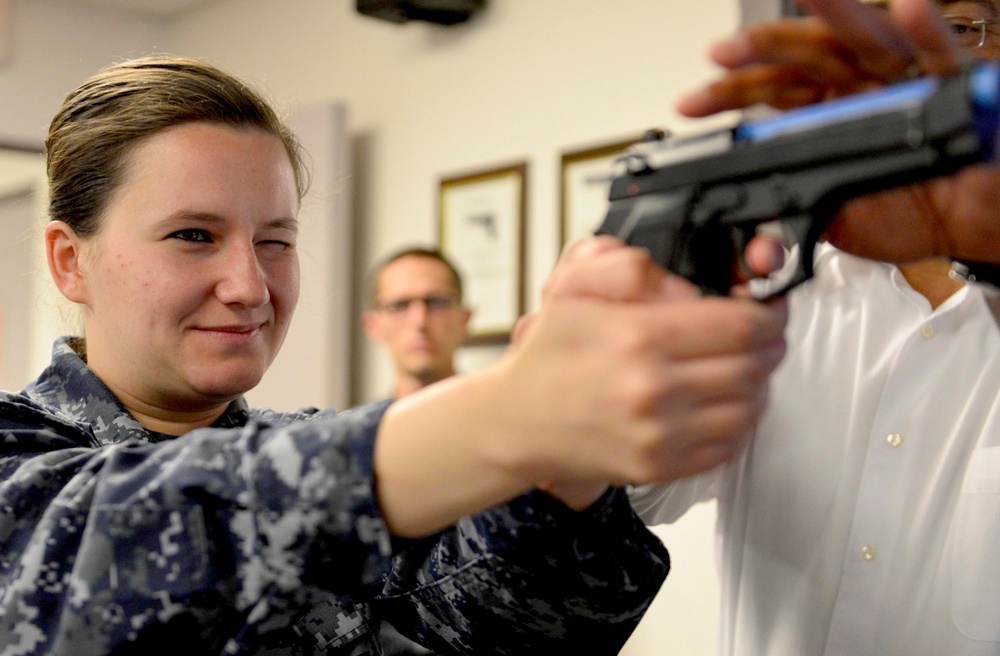 Ford ISF Trains in Weapons Handling