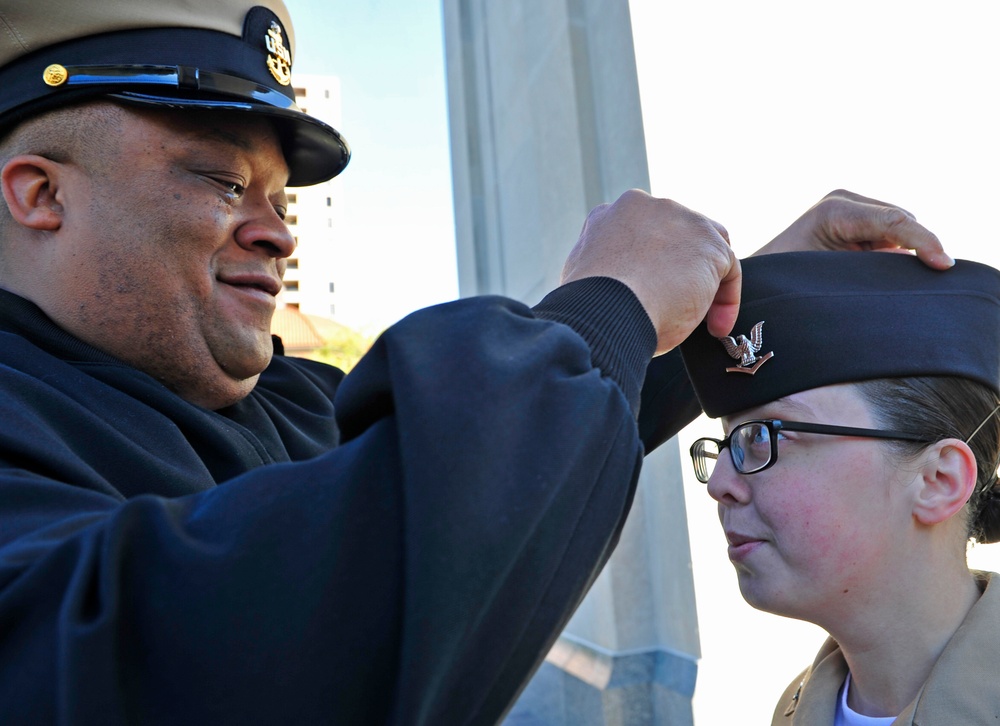 Ford Holds Frocking Ceremony