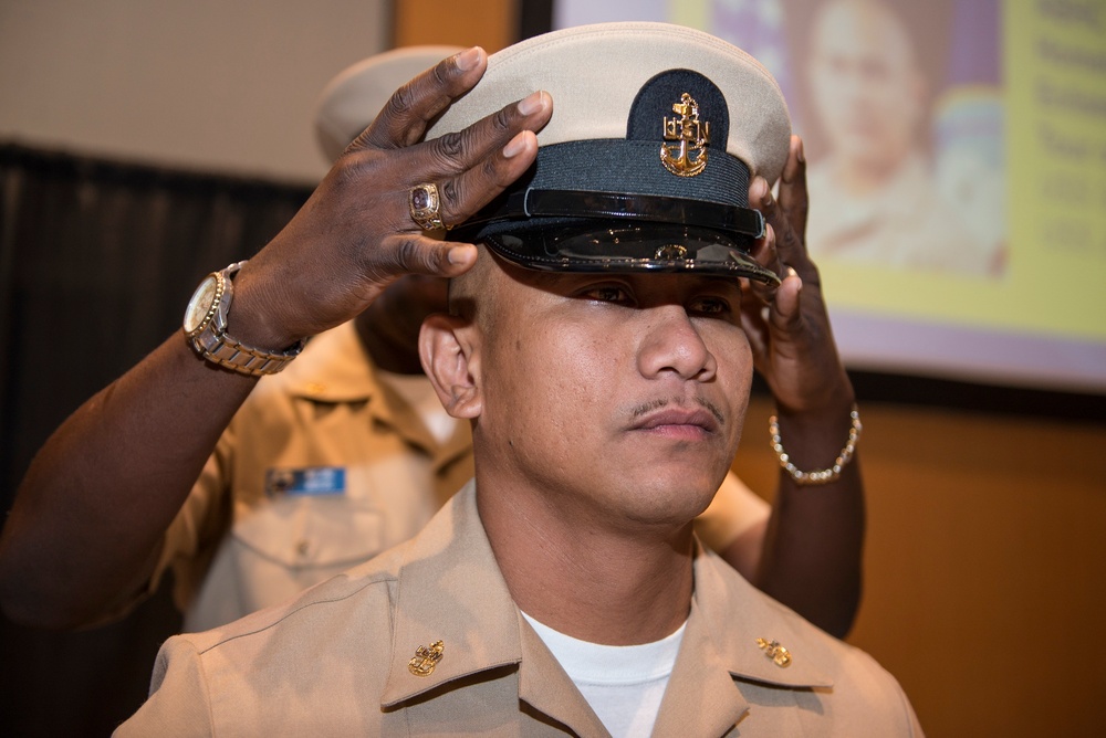 Ford Sailors Advance to Chief Petty Officer