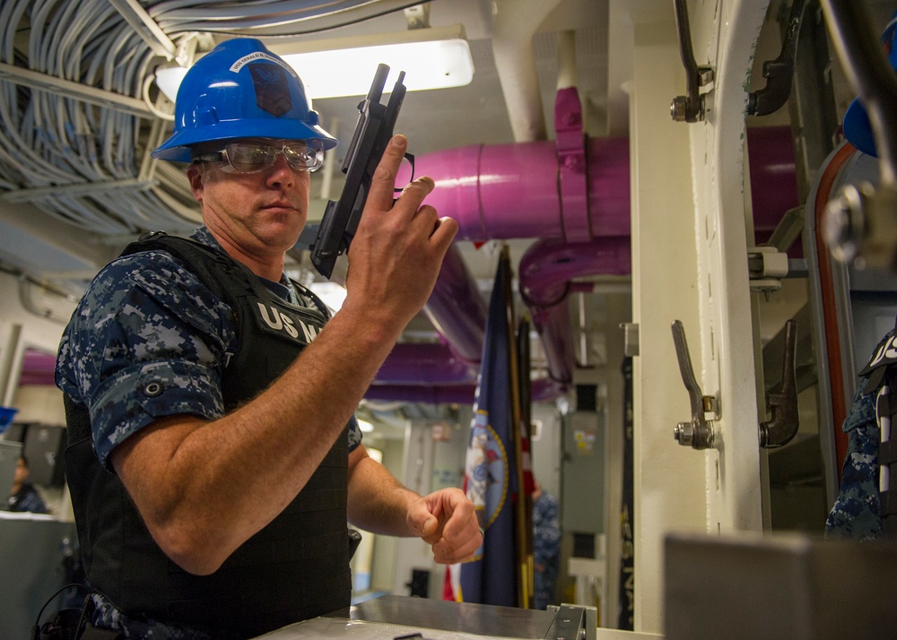 Ford Sailors Stand up Roving Patrols