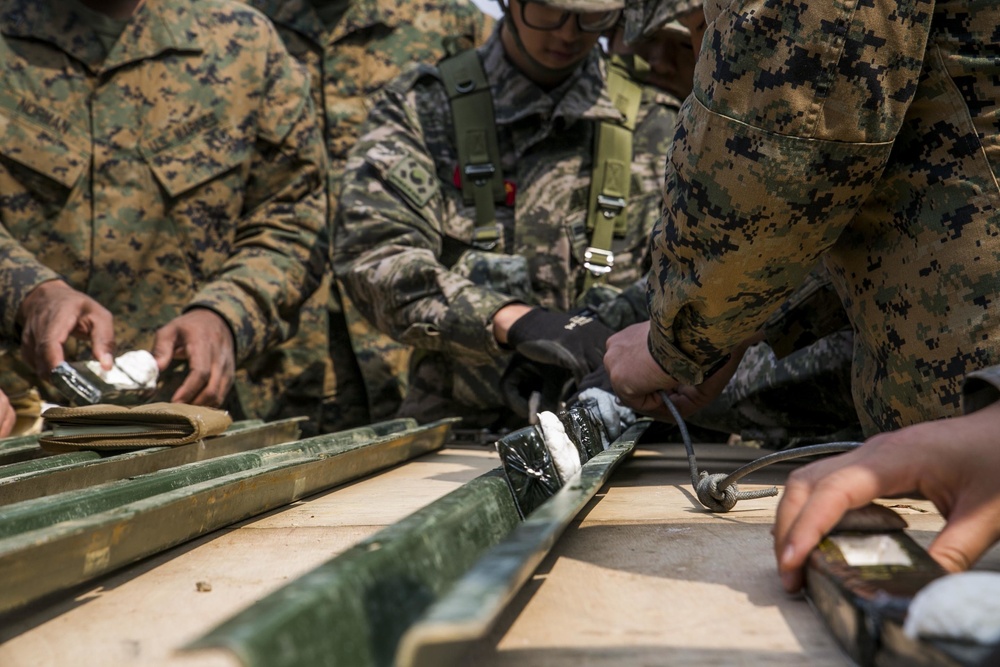 The range is hot: U.S. Marines, ROK Marines execute demolition range